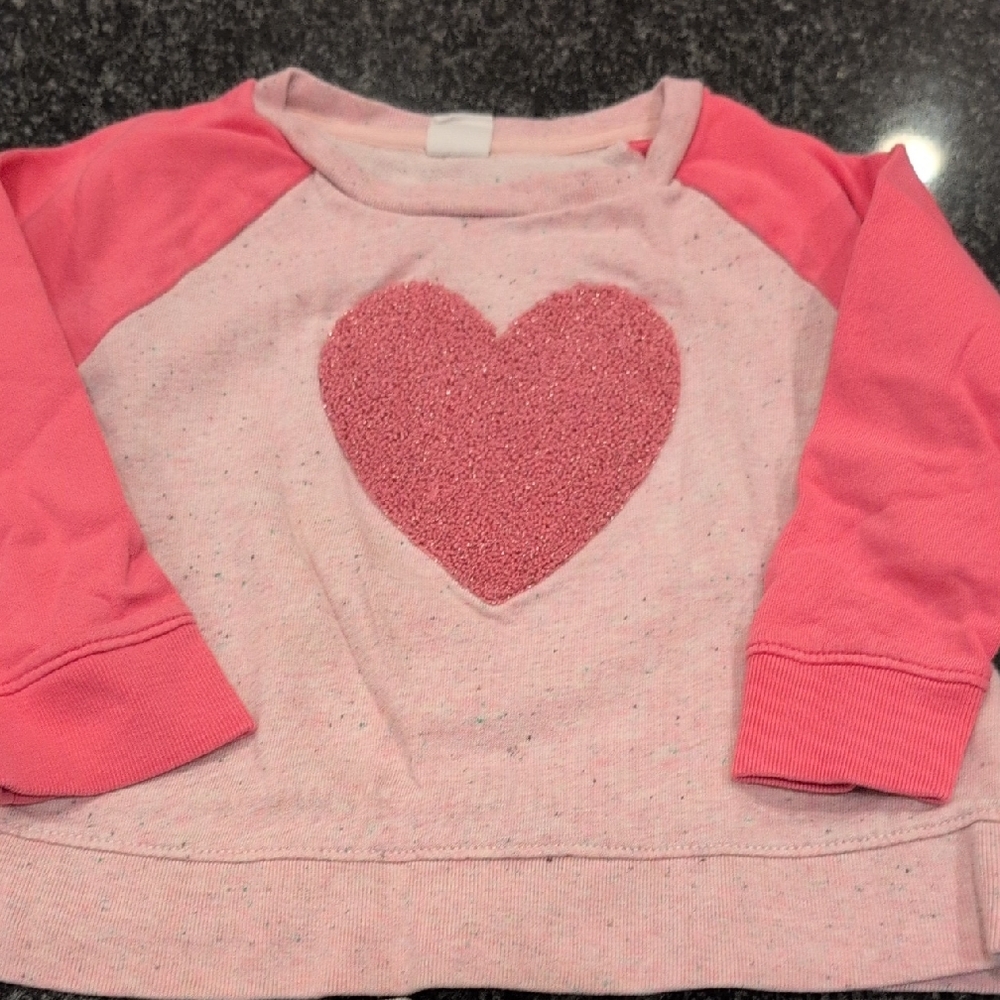Pink Heart Kids Shirt